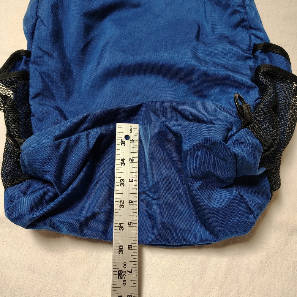 Vintage Eagle Creek Backpack Blue Cordura Plus Nylon Travel Daypack - Picture 12 of 13